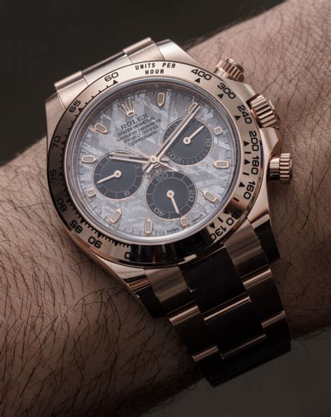 men's rolex meteorite dial|Rolex daytona meteorite 2021.